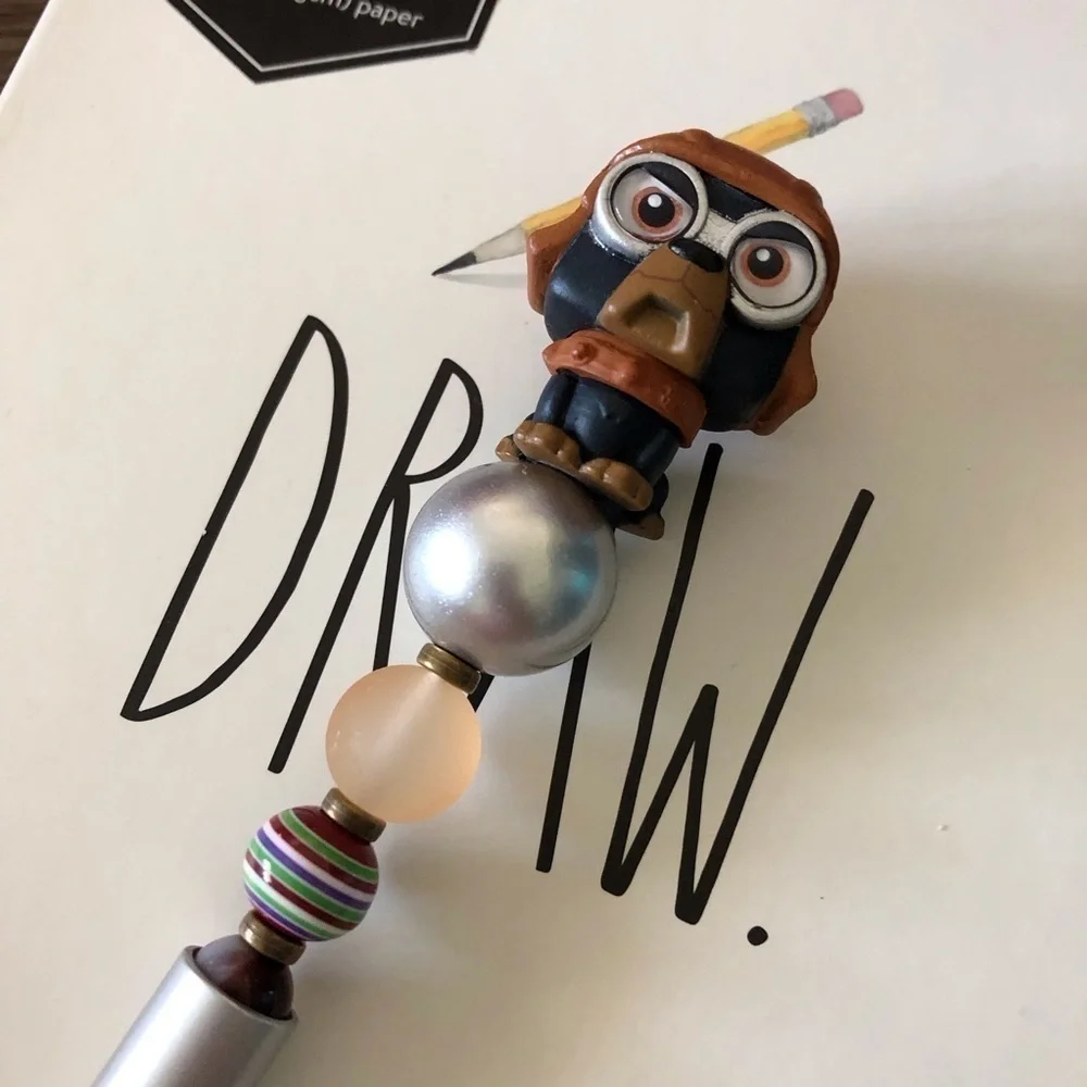 Disney Doorables: UP: Beta handmade beaded pen